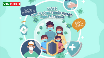 Những lưu ý khi F0 dùng thuốc hạ sốt điều trị tại nhà