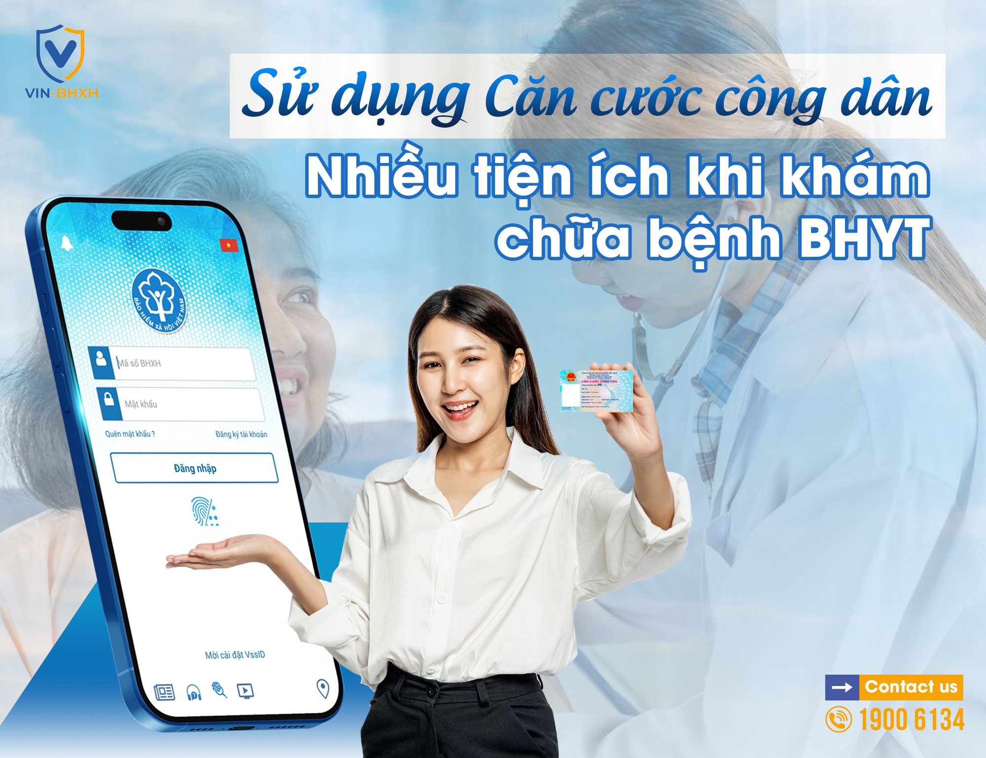 Sử dụng Căn cước công dân khi khám chữa bệnh BHYT: Nhiều tiện ích