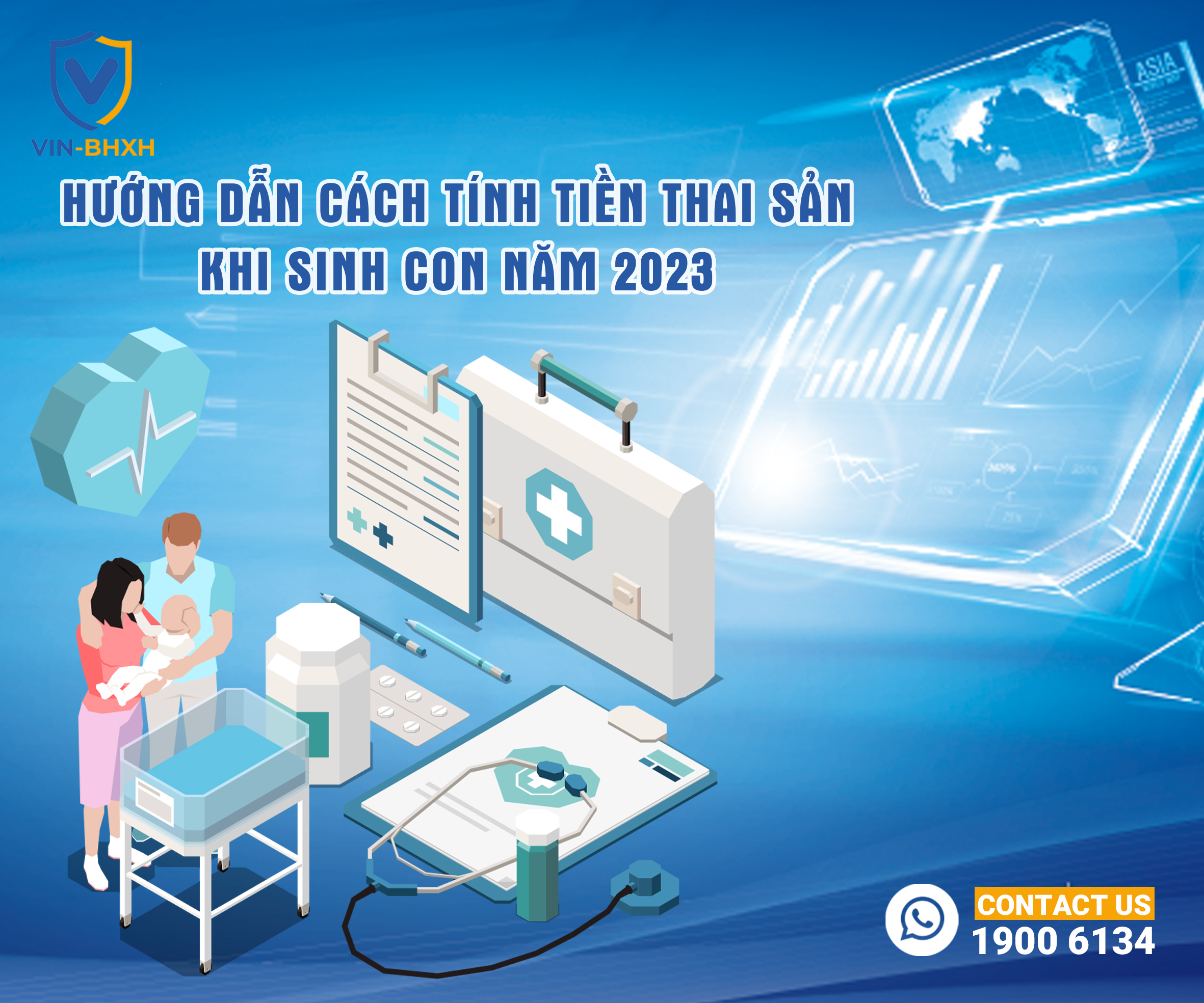 Hướng dẫn cách tính tiền thai sản khi sinh con
