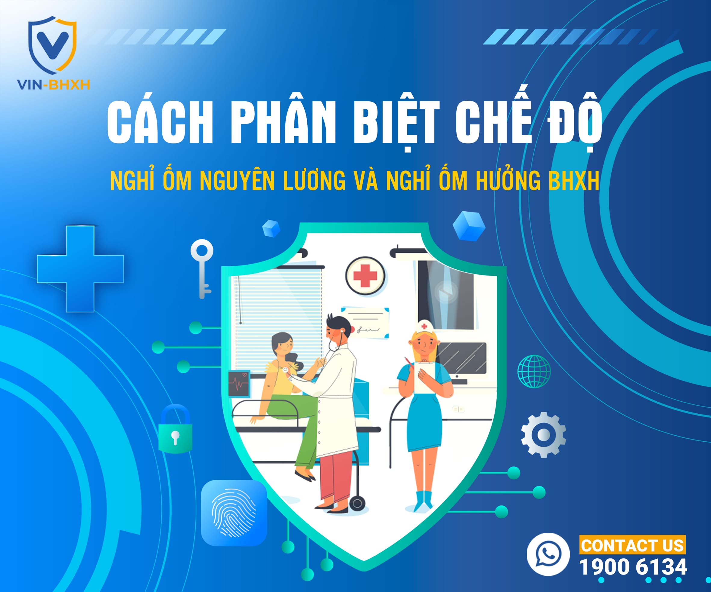 Phân biệt chế độ nghỉ ốm nguyên lương và nghỉ ốm hưởng BHXH
