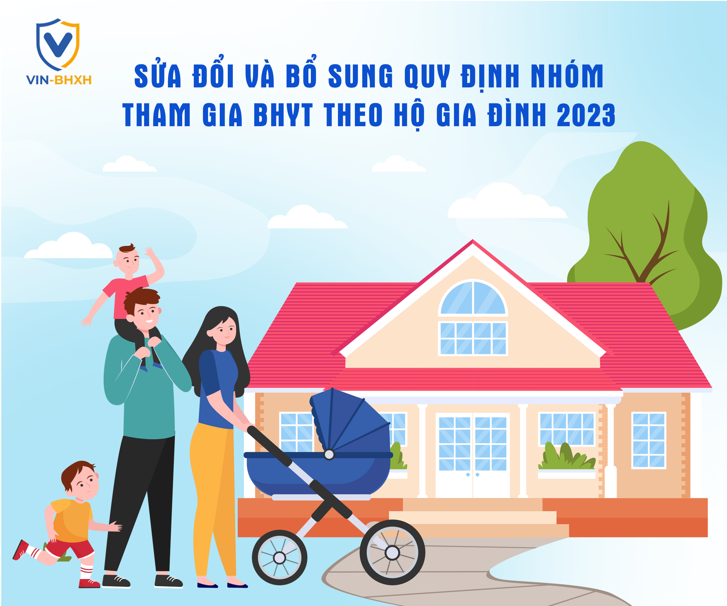 Sửa đổi, bổ sung quy định nhóm tham gia BHYT theo hộ gia đình 2023