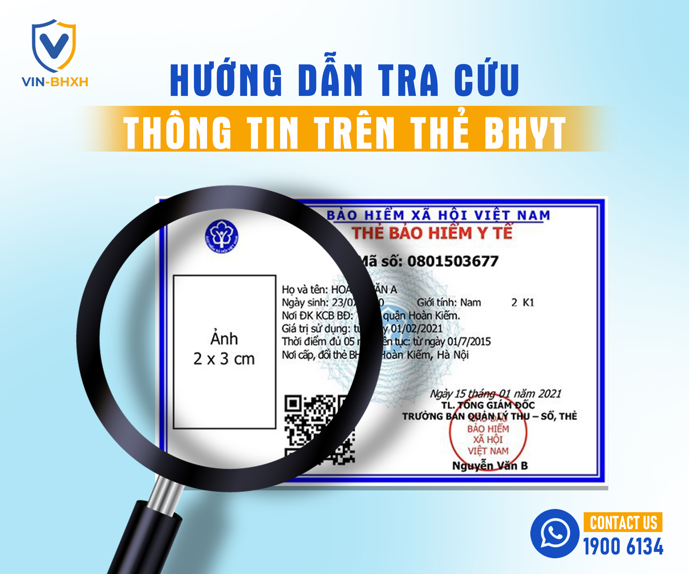Hướng dẫn tra cứu thông tin trên thẻ BHYT