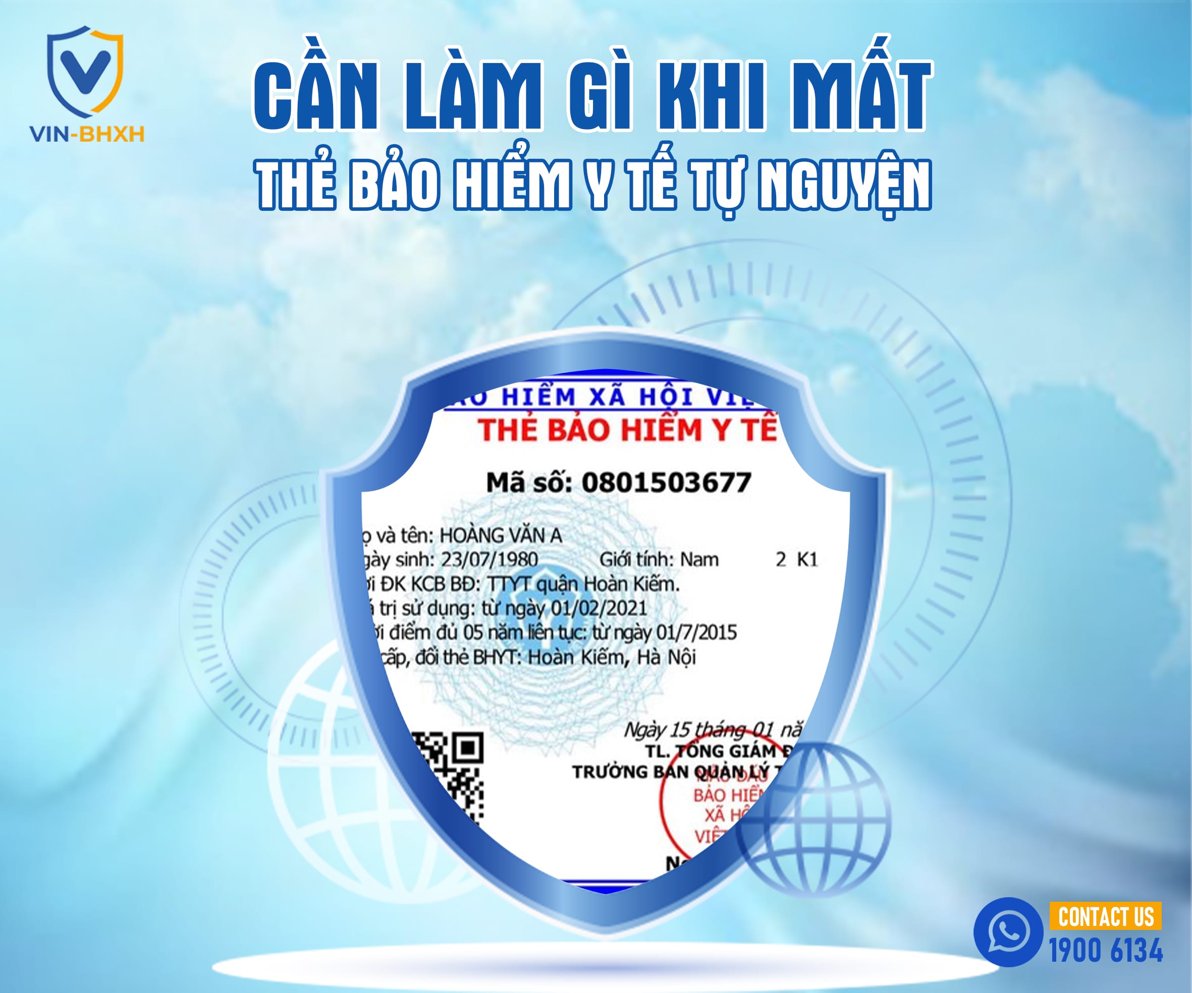 Cần làm gì khi bị mất thẻ bảo hiểm y tế tự nguyện?