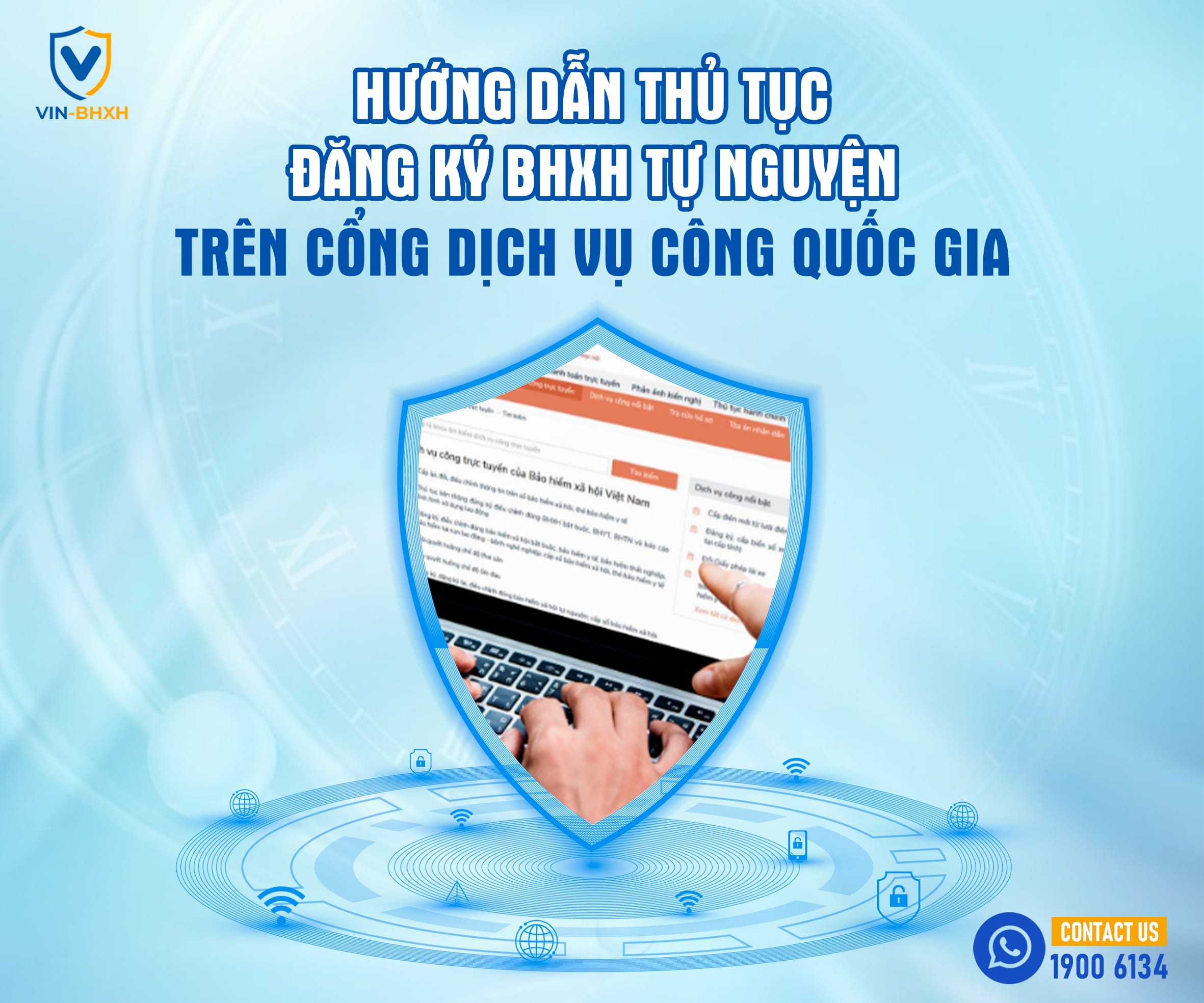 Hướng dẫn thủ tục đăng ký BHXH tự nguyện trên Cổng Dịch vụ công Quốc Gia