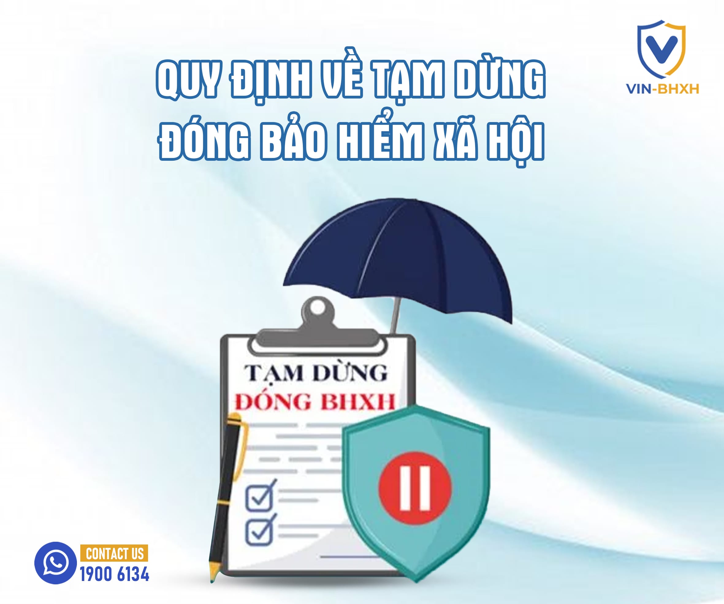Quy định về tạm dừng đóng bảo hiểm xã hội