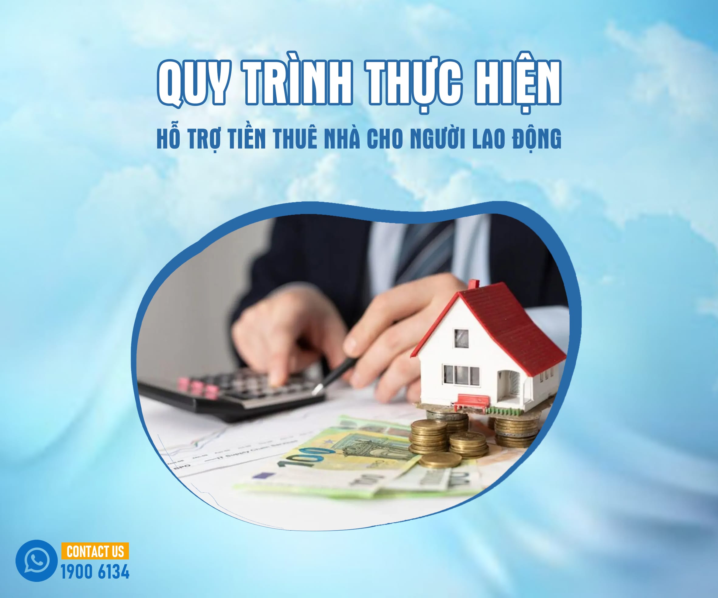 Các bước thực hiện hỗ trợ tiền thuê nhà cho người lao động mới nhất năm 2022
