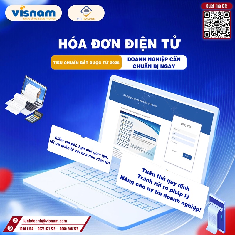 Thủ tục đăng ký hóa đơn điện tử cho doanh nghiệp năm 2025