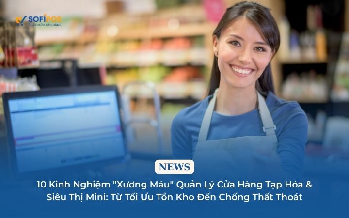 10 Kinh nghiệm xương máu quản lý cửa hàng & siêu thị mini hiệu quả