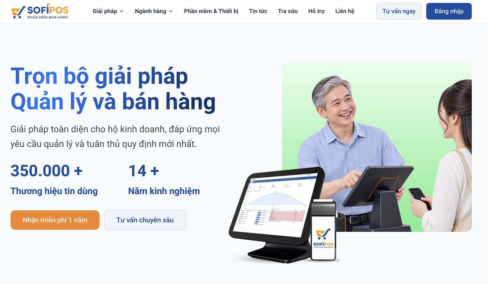 Quản lý bán hàng và hàng hóa với SofiPOS