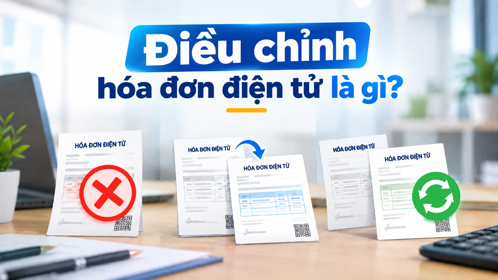 Điều chỉnh hoá đơn điện tử là gì?