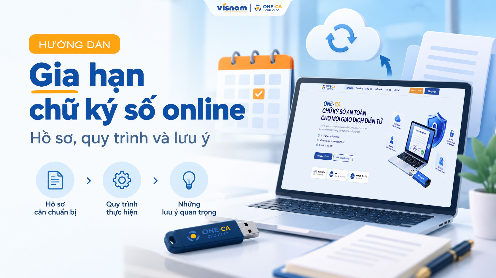 Hướng dẫn gia hạn chữ ký số online