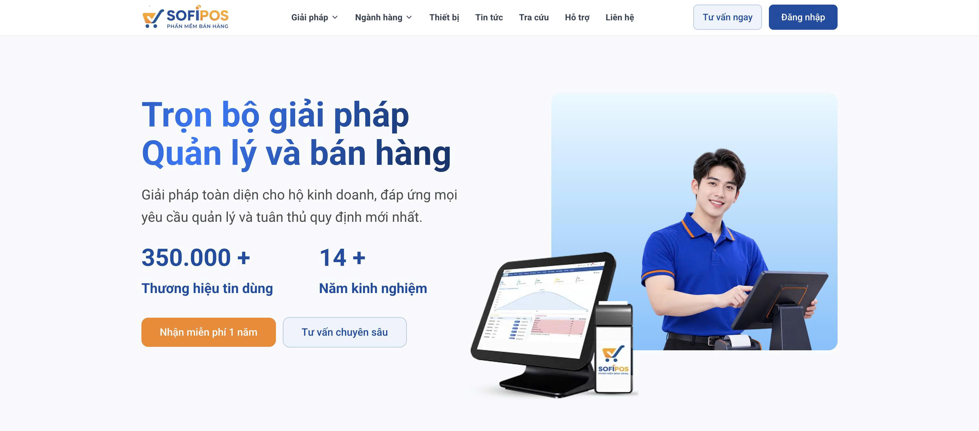Quản lý bán hàng với SOFIPOS