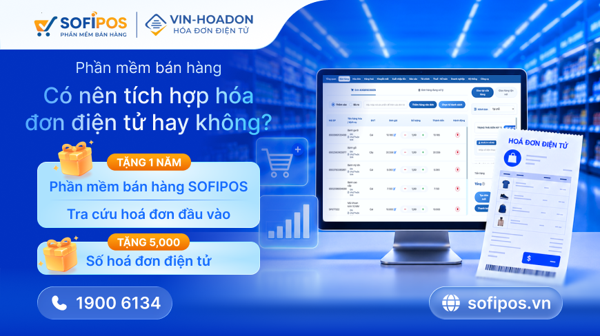 Phần mềm bán hàng tích hợp hóa đơn điện tử: Giải pháp quản lý hiệu quả cho hộ kinh doan